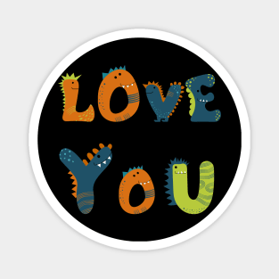 Dino Love Creative and Cute Gift Magnet